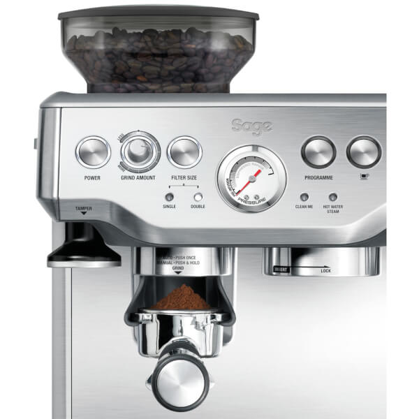 Sage BES875UK Barista Express BeantoCup Coffee Machine with