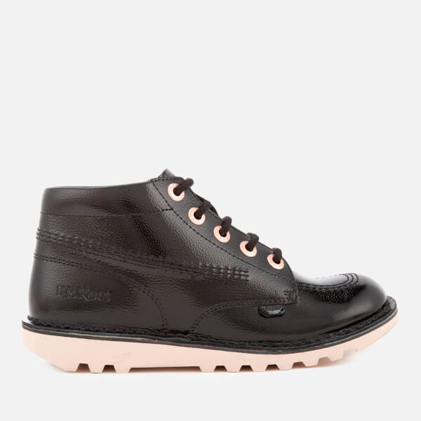 kickers patent boot