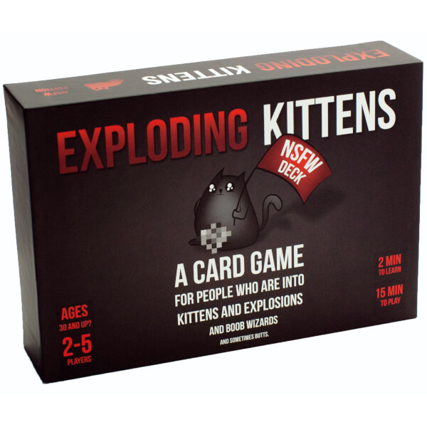 Exploding Kittens Card Game NSFW Edition IWOOT