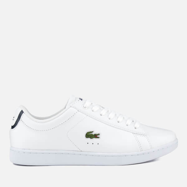 Lacoste Women's Carnaby Evo Bl 1 Court Trainers - White | FREE UK ...