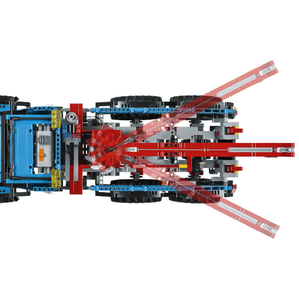 LEGO Technic 6x6 Remote Control All Terrain Tow Truck (42070) IWOOT