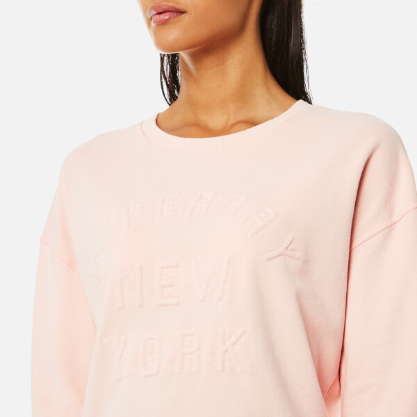 Women's corded sweatshirt