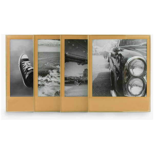 Photo Coasters Retro Gold IWOOT