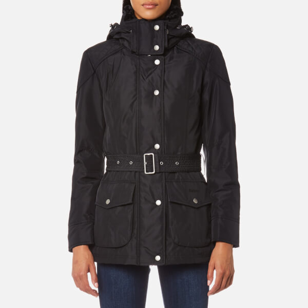 Barbour International Women's Outlaw Jacket Black Womens Clothing