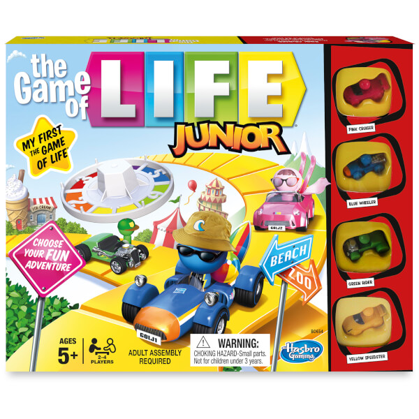 Hasbro Gaming The Game of Life Junior Toys Zavvi