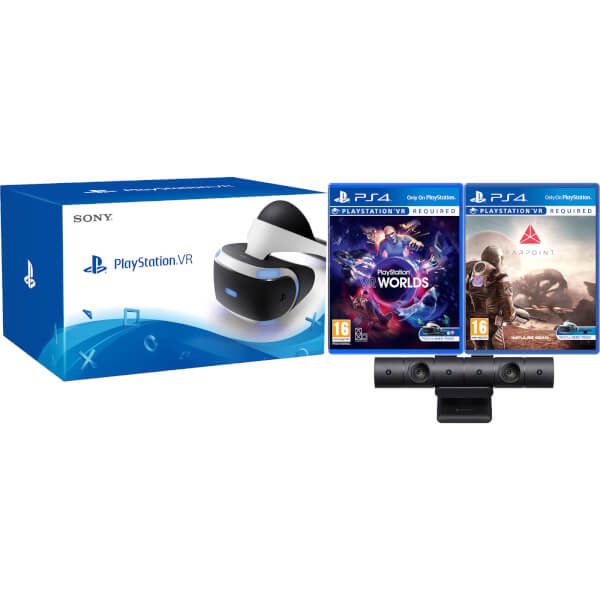 Sony PlayStation VR Includes PlayStation 4 Camera V2, PlayStation VR