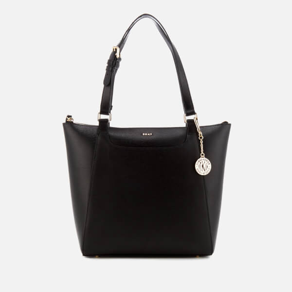 DKNY Women's Sutton Saddle Medium Tote Bag Black