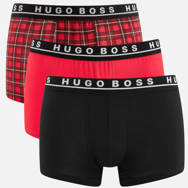 BOSS Hugo Boss Men's 3 Pack Trunk Boxer Shorts Multi Mens Underwear