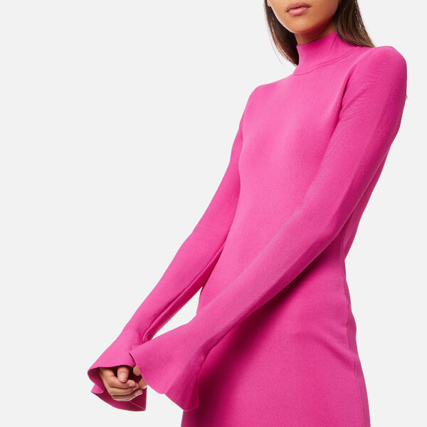Michael Kors Women S Bell Sleeve Dress Ultra Pink Womens Michael Kors Women S Bell Sleeve Dress Ultra Pink Image 4