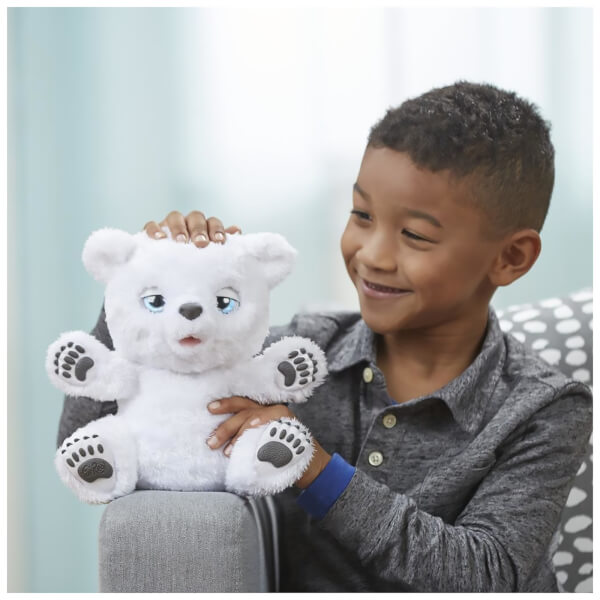 Hasbro Furreal Friends Snifflin Sawyer the Polar Bear | IWOOT