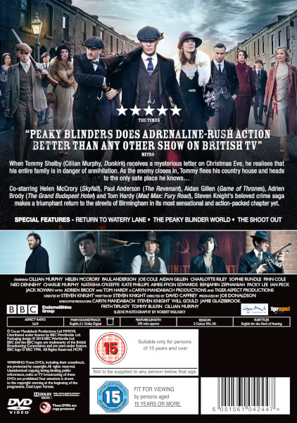 Peaky Blinders Series 4 Dvd Zavvi