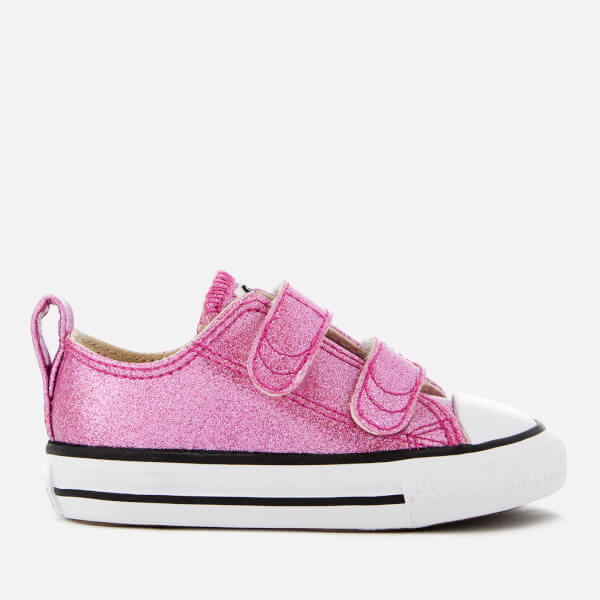 Converse Toddlers' Chuck Taylor All Star 2V Ox Trainers - Bright Violet ...