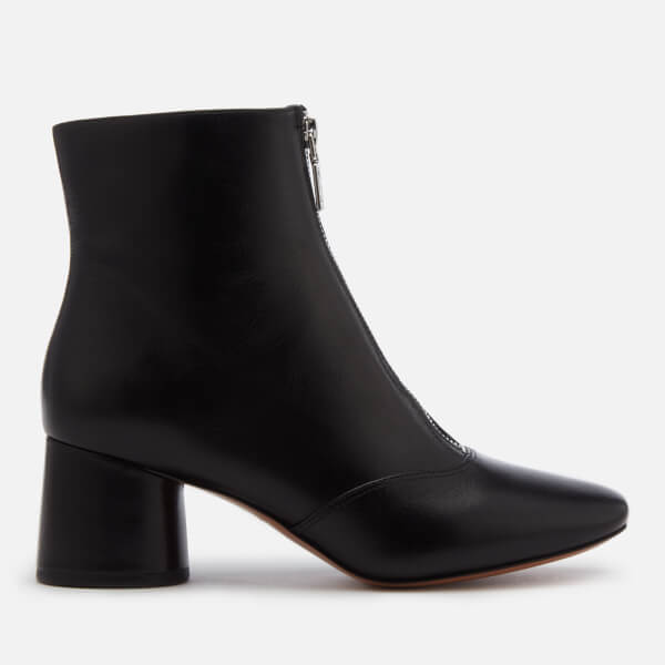Marc Jacobs Women's Natalie Front Zip Ankle Boots - Black - Free UK ...