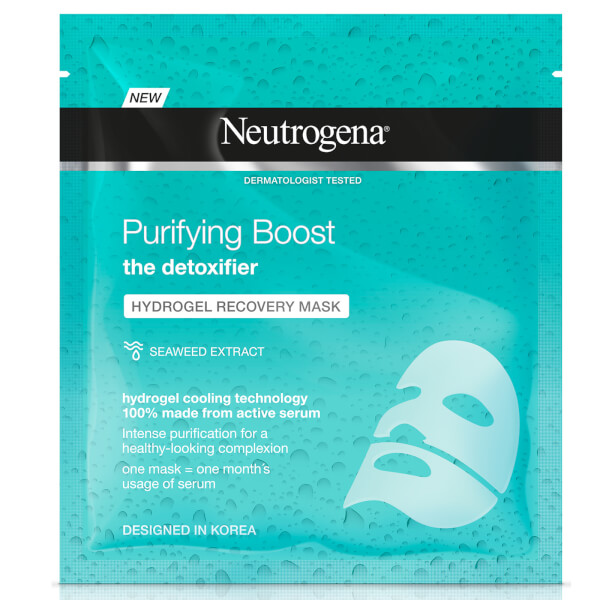 Neutrogena Purifying Boost Hydrogel Recovery Mask 30ml Free Shipping