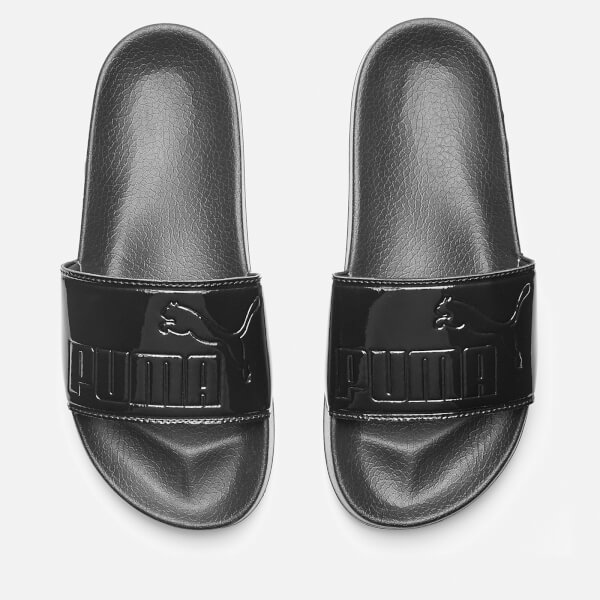 puma leather slides