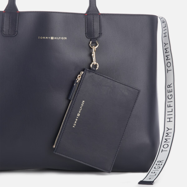 Tommy Hilfiger Women's Iconic Tommy Tote Bag Navy