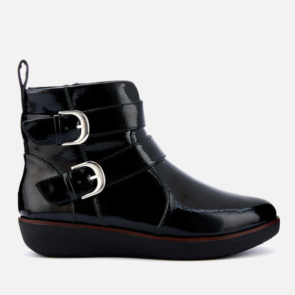 fitflop laila double buckle boots