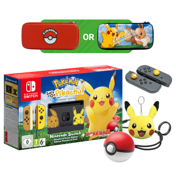 Nintendo Switch Pokémon Let’s Go, Pikachu! Edition Pack Nintendo