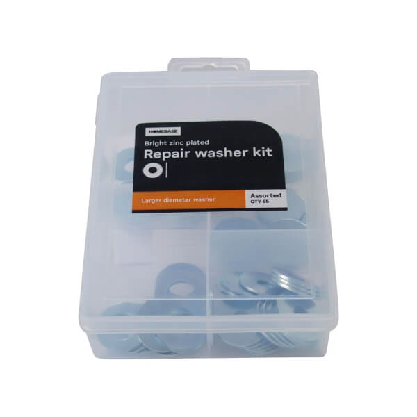 Repair Washer Kit Assorted 65 Pack Homebase