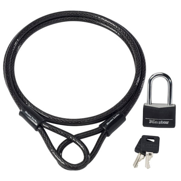 Master Lock Security Cable Kit Homebase