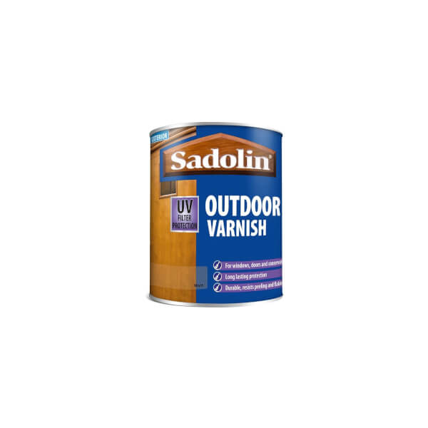 Sadolin Outdoor Varnish Clear Matt 750ml Homebase Sadolin Outdoor Varnish Clear Matt 750ml Homebase