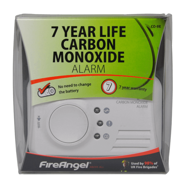 FireAngel Carbon Monoxide Alarm 7 Year Life Homebase
