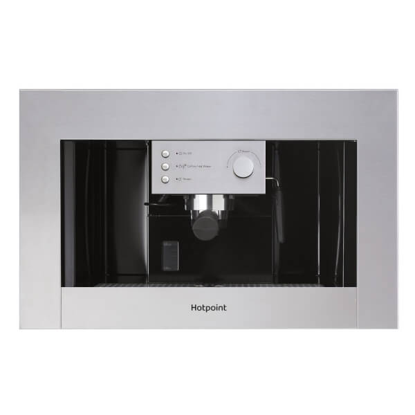 Hotpoint CM 5038 IX H Builtin Coffee Machine Stainless Steel Homebase