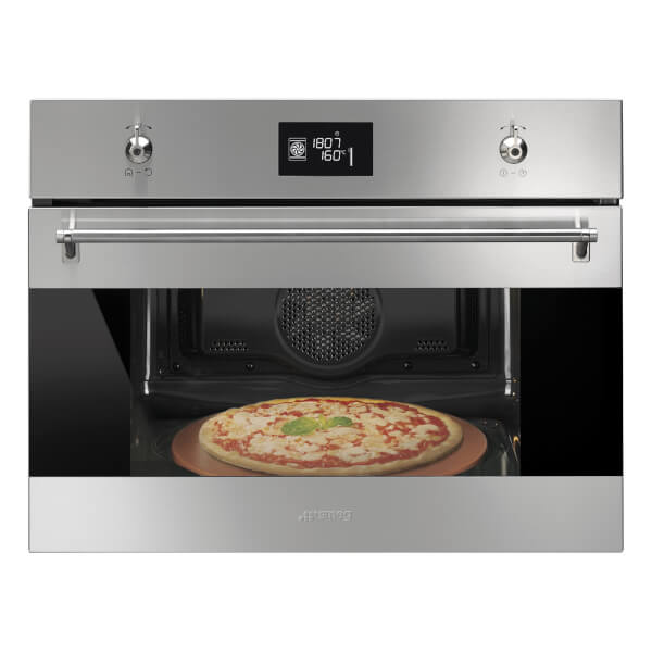 Smeg SFP4390XPZ Compact Pyrolytic Pizza Electric Oven Homebase