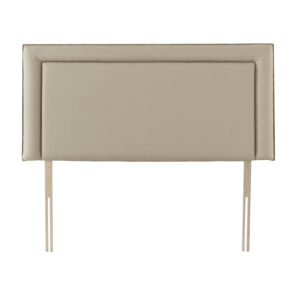 Silentnight Malvern Strutted Headboard Sandstone Single Homebase