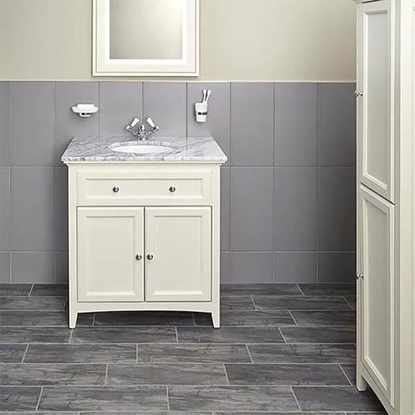 Bathstore Savoy 790mm Marble Top Floorstanding Vanity Unit Homebase