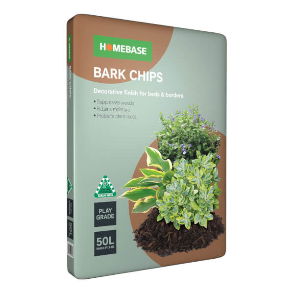 Homebase Bark Chips 50L Homebase