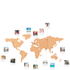Cork Board World Travel Map Cork Board World Travel Map