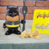 Batman Egg Cup and Toast Cutter Batman Egg Cup and Toast Cutter