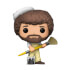 bob ross in overalls