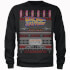 Back To The Future OUTATIME Men's Christmas Sweatshirt - Black