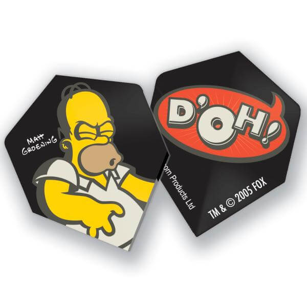 The Simpsons D'oh! Dart Flights IWOOT UK