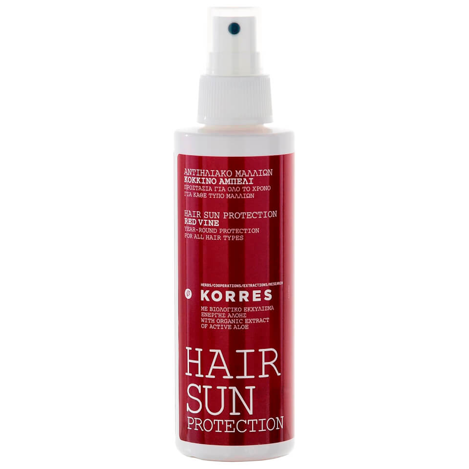 Korres Natural Red Vine Hair Protection 150ml Free Shipping