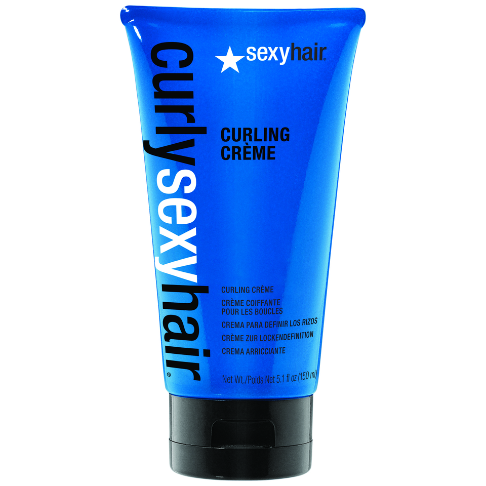 Sexy Hair Curly Curling Crème 150ml | Free Shipping | Lookfantastic