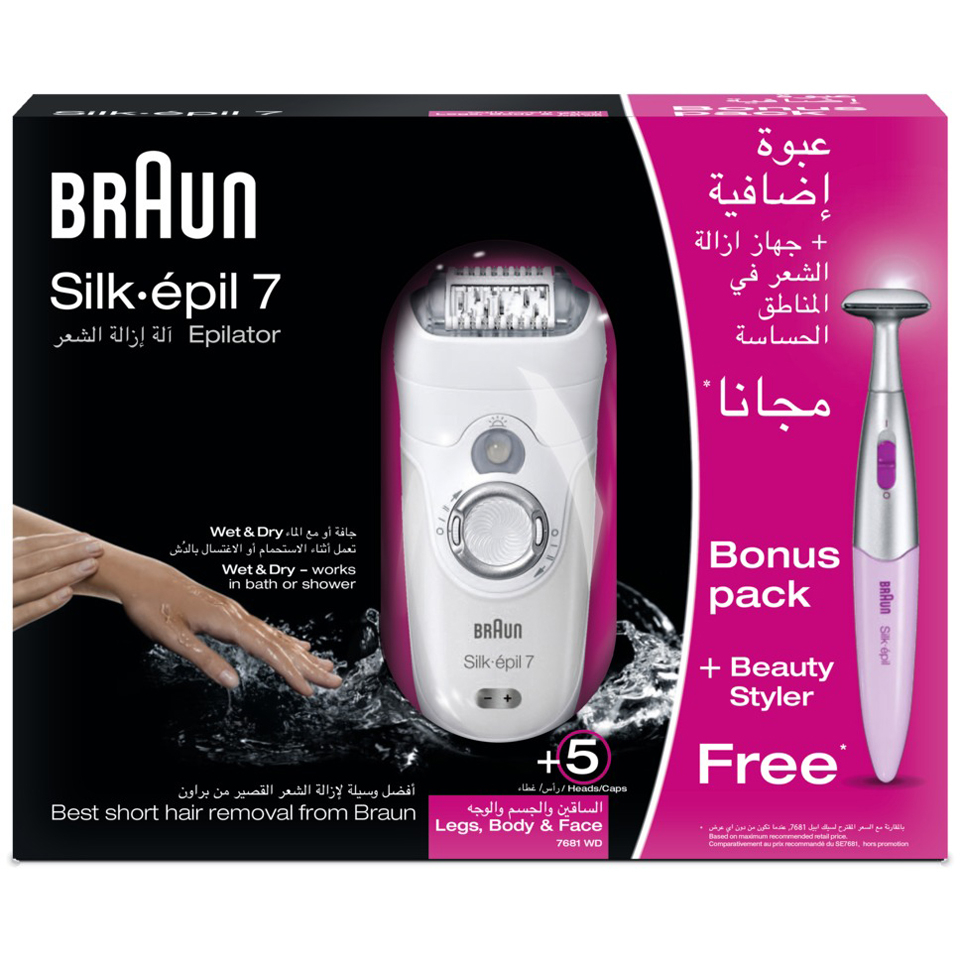 Braun Silk Epil 7 Dual Epilator 7871 Lookfantastic Singapore