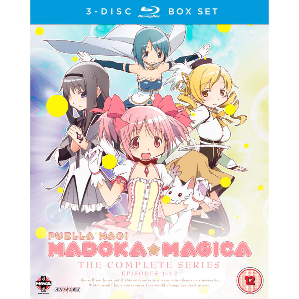 Madoka Magica Komplettbox Blu Ray