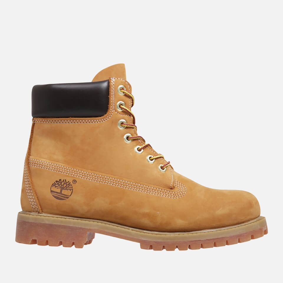 Timberland Men's 6 Inch Nubuck Premium Boots - Wheat Mens Footwear ...