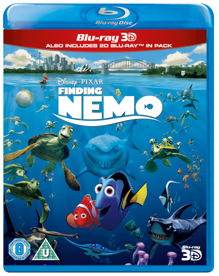 Finding Nemo 3D (Includes 2D Version) Blu-ray - Zavvi UK