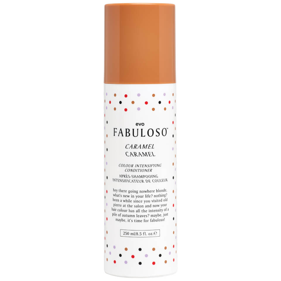 Evo Fabuloso Colour Intensifying Conditioner Caramel (250ml) Free