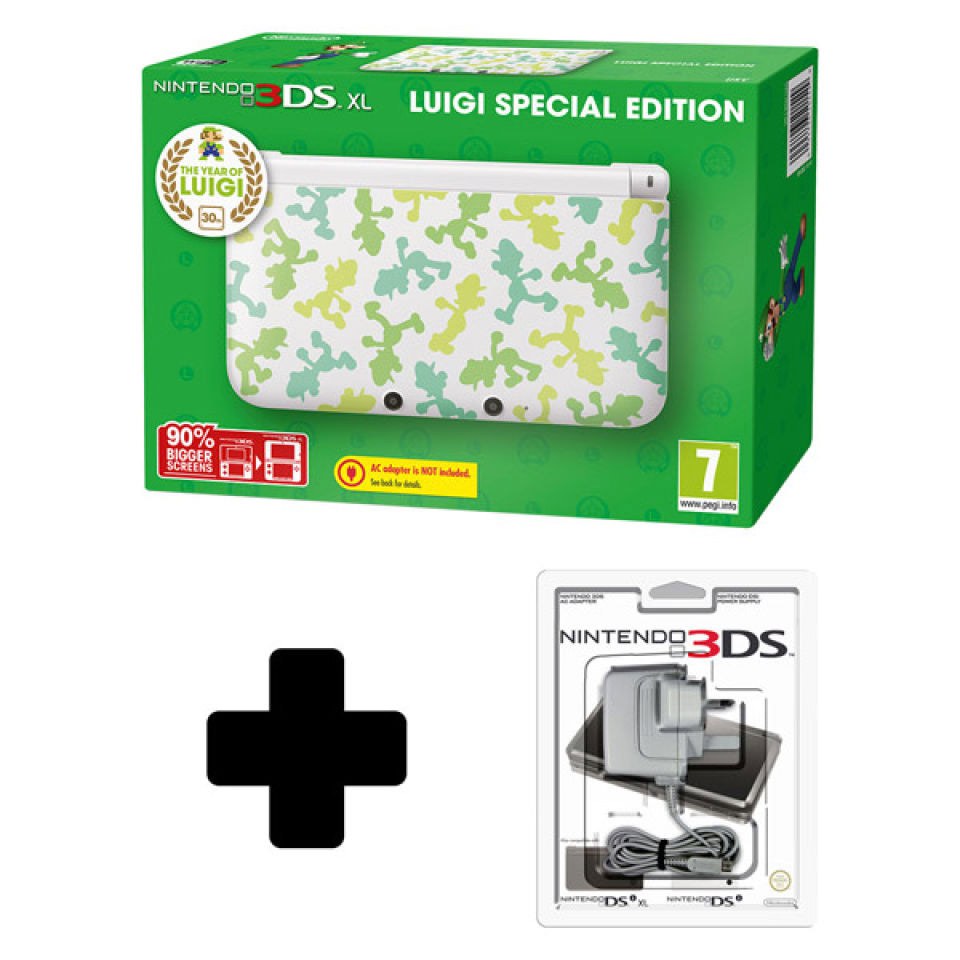 Nintendo 3ds Xl Luigi Special Edition Nintendo Official Uk Store