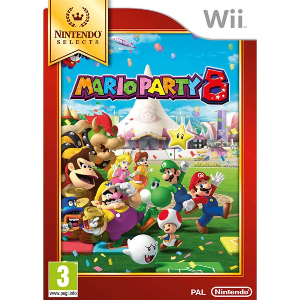 Wii Nintendo Selects Mario Party 8