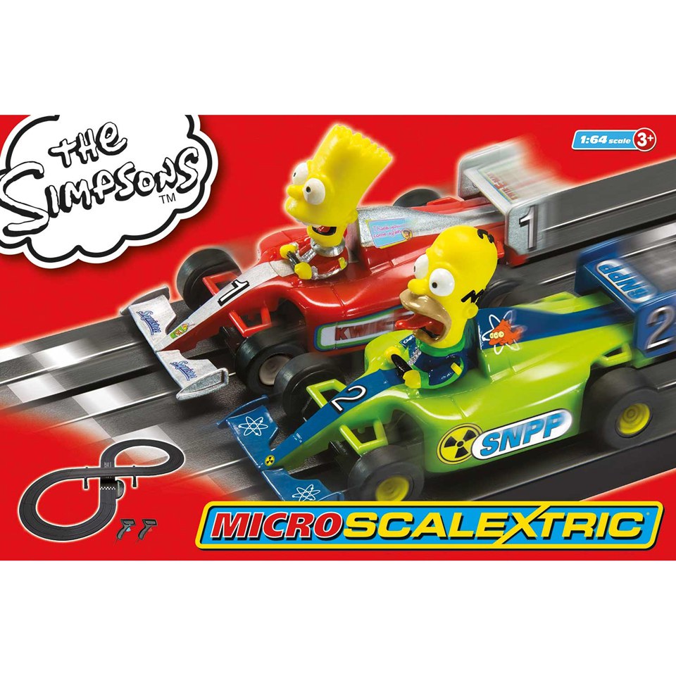 simpsons scalextric