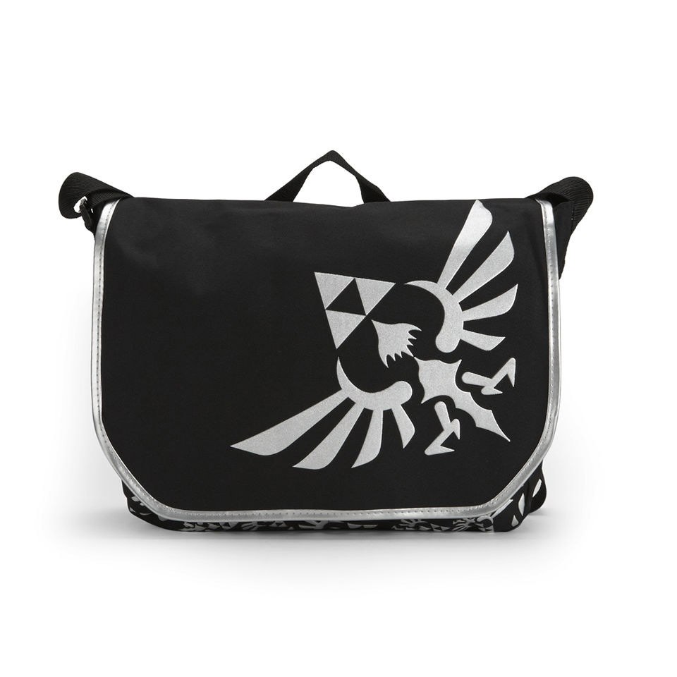 The Legend Of Zelda Messenger Bag Black Nintendo Official Uk