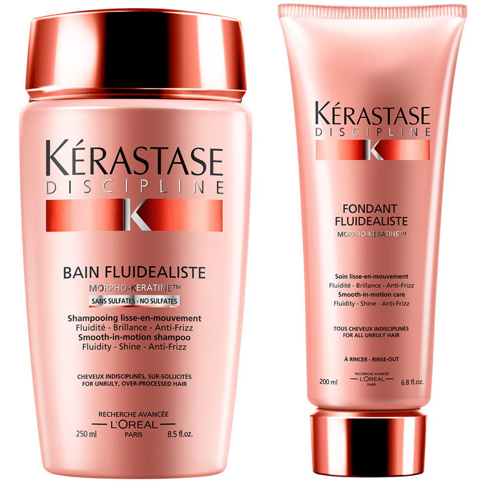 Kérastase Discipline Bain Fluidealiste Sulfur Free (250ml) and Fondant
