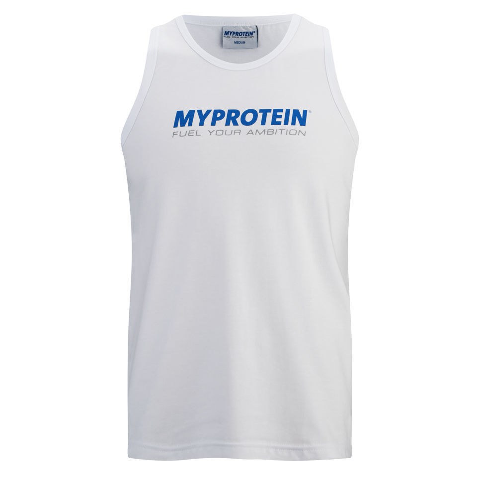 Myprotein Athletic Tank White Probikekit Com