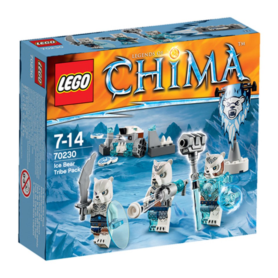 LEGO Chima: Ice Bear Tribe Pack (70230) Toys | Zavvi